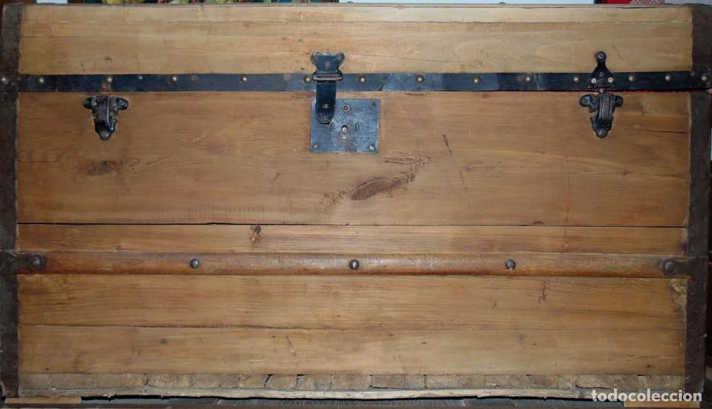 Antig&uuml;edades: BA&Uacute;L, ARC&Oacute;N DE MADERA DEL XIX. - Foto 1