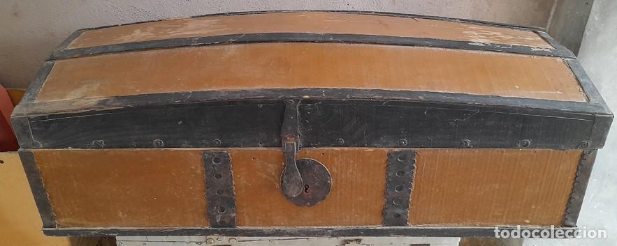 Antig&uuml;edades: B&Aacute;UL, ARC&Oacute;N DE MADERA DEL SIGLO XIX. - Foto 1