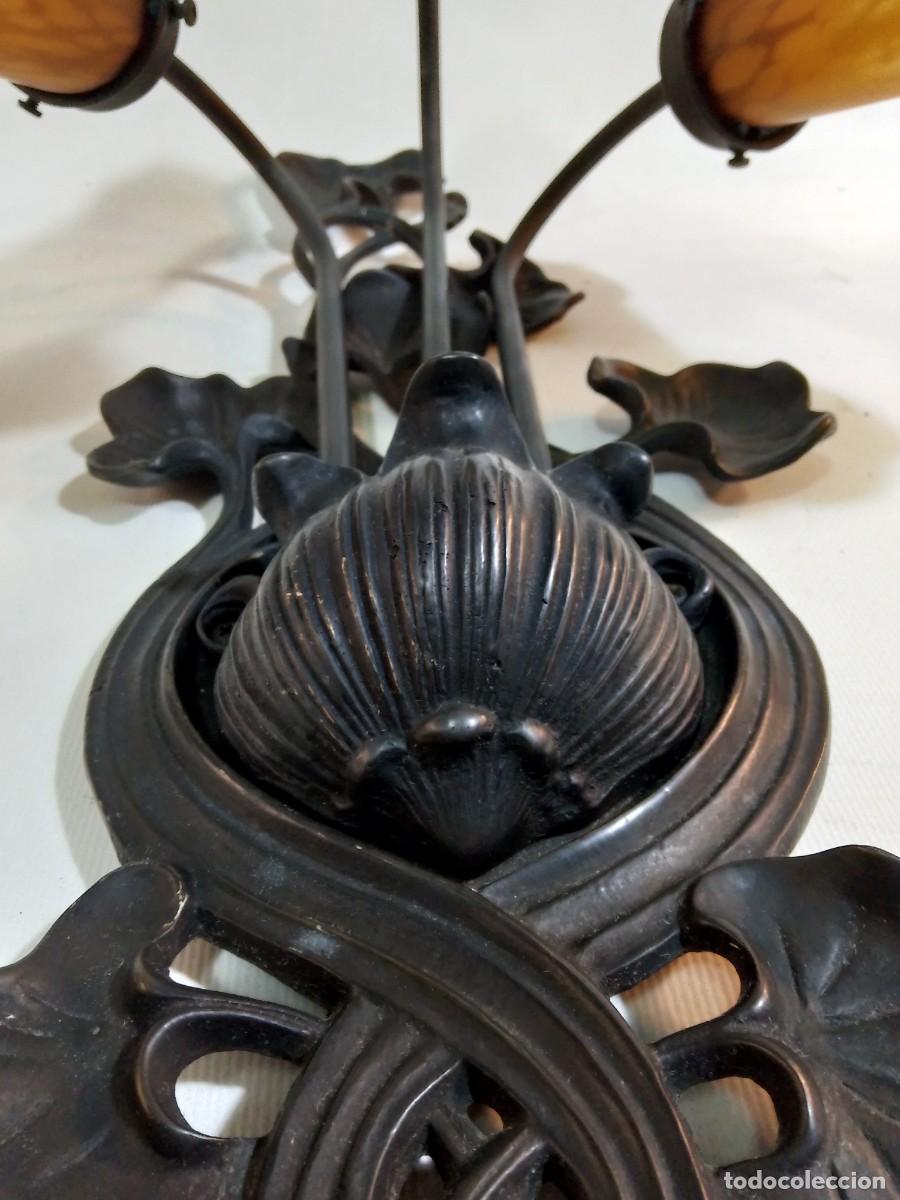 Antig&uuml;edades: aplique de pared estilo modernista- - Foto 3
