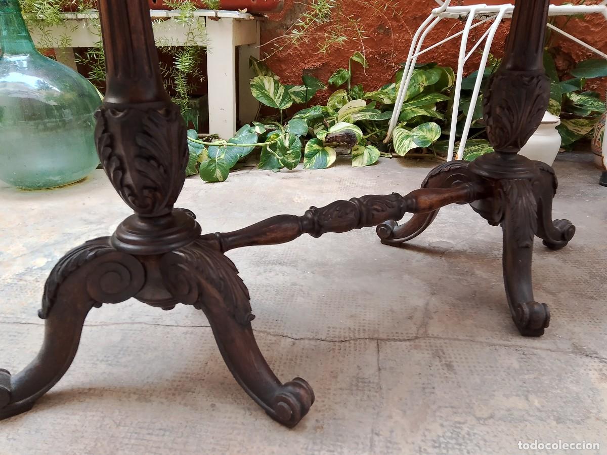 Antig&uuml;edades: mesa de sala inglesa- - Foto 2