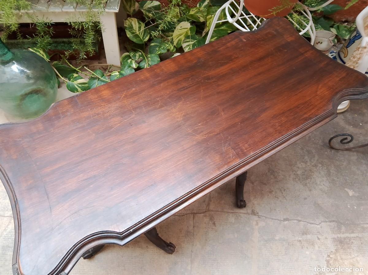 Antig&uuml;edades: mesa de sala inglesa- - Foto 3