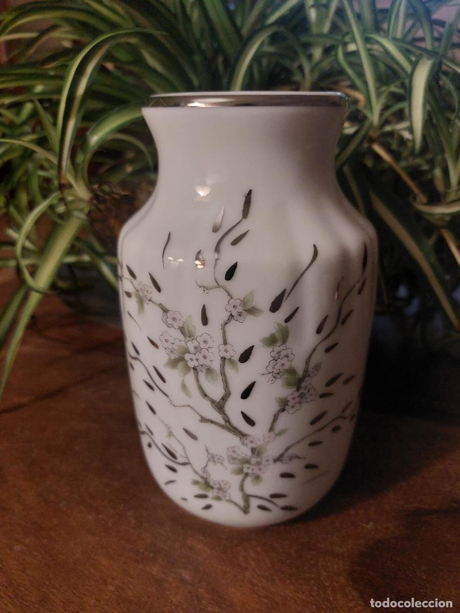 Oggetti Antichi: JARRON PORCELANA DECORACION FLORAL