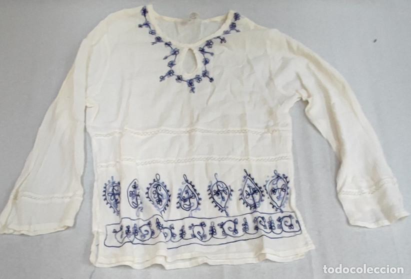 Antig&uuml;edades: CAMISA IBICENCA DE ALGODON PARA NI&Ntilde;A - Foto 1