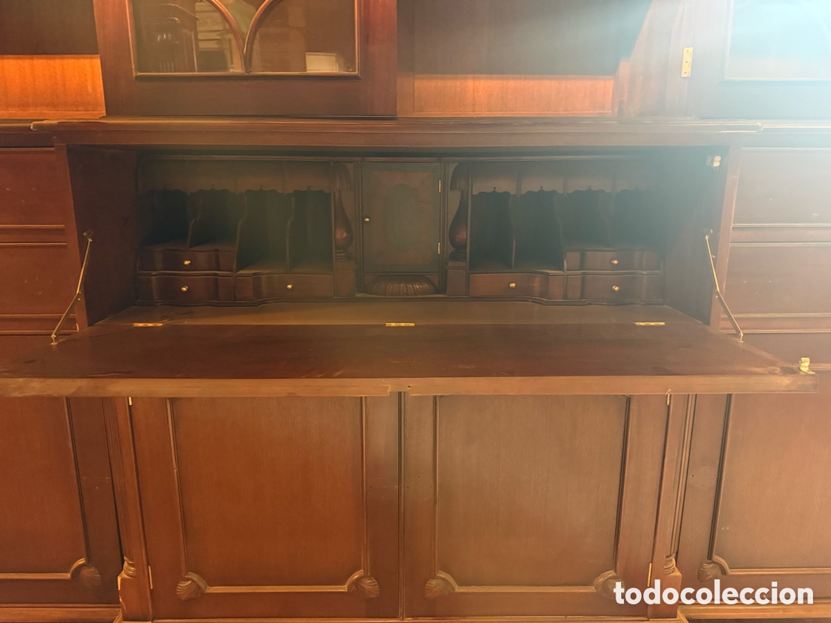 Antig&uuml;edades: Librer&iacute;a con secreter - Foto 8