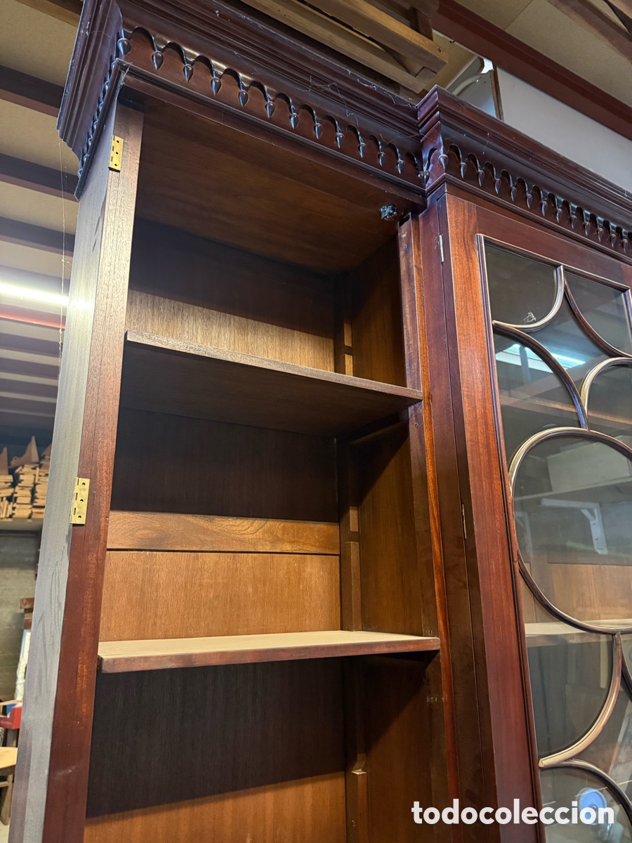 Antig&uuml;edades: Librer&iacute;a con secreter - Foto 9