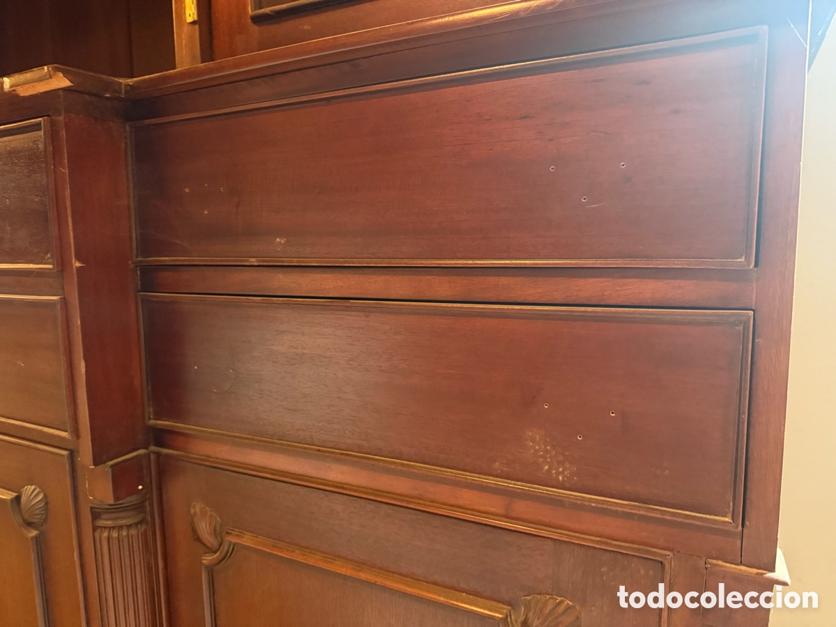 Antig&uuml;edades: Librer&iacute;a con secreter - Foto 13