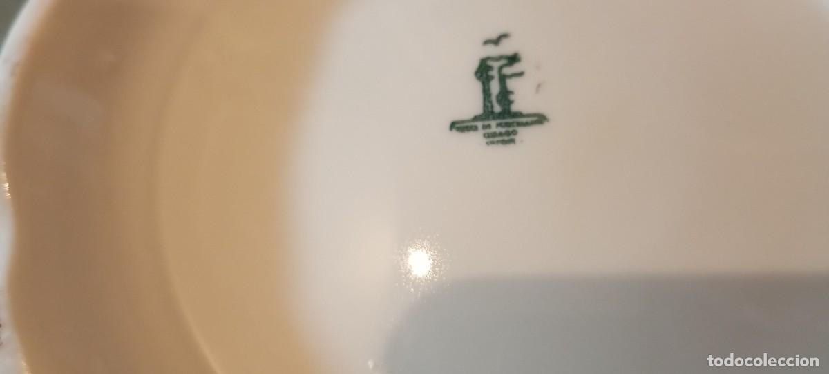 Antig&uuml;edades: Sopera de porcelana con rosas. Cislago. - Foto 11