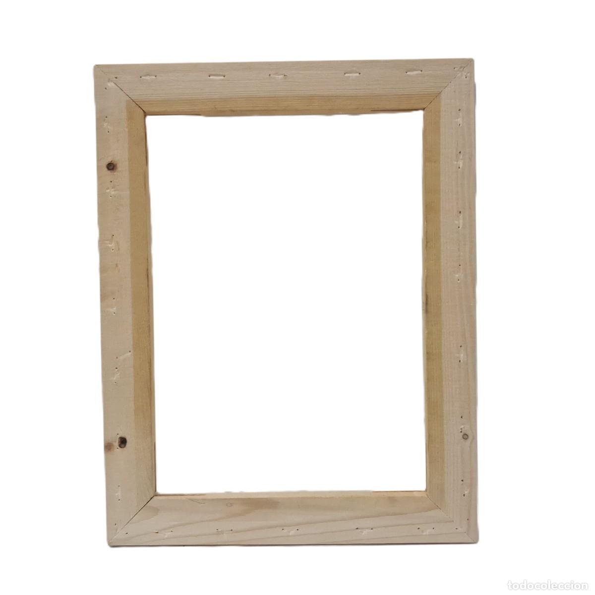 Antig&uuml;edades: Bastidor de madera de pino natural - Foto 2