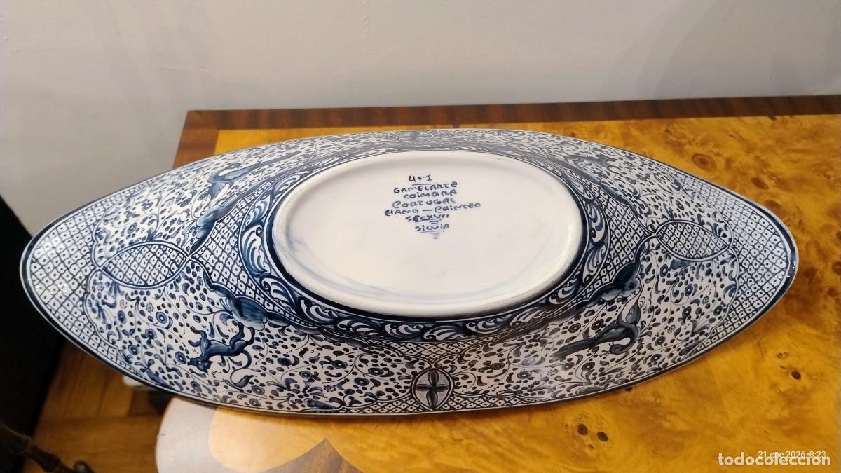 Antig&uuml;edades: CENTRO MESA CERAMICA COIMBRA - Foto 7