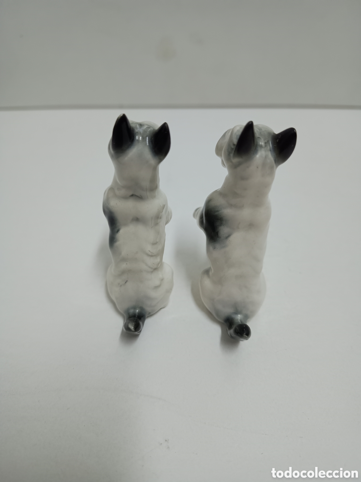 Antig&uuml;edades: 3 PERRITOS TERRIER DE PORCELANA - Foto 3
