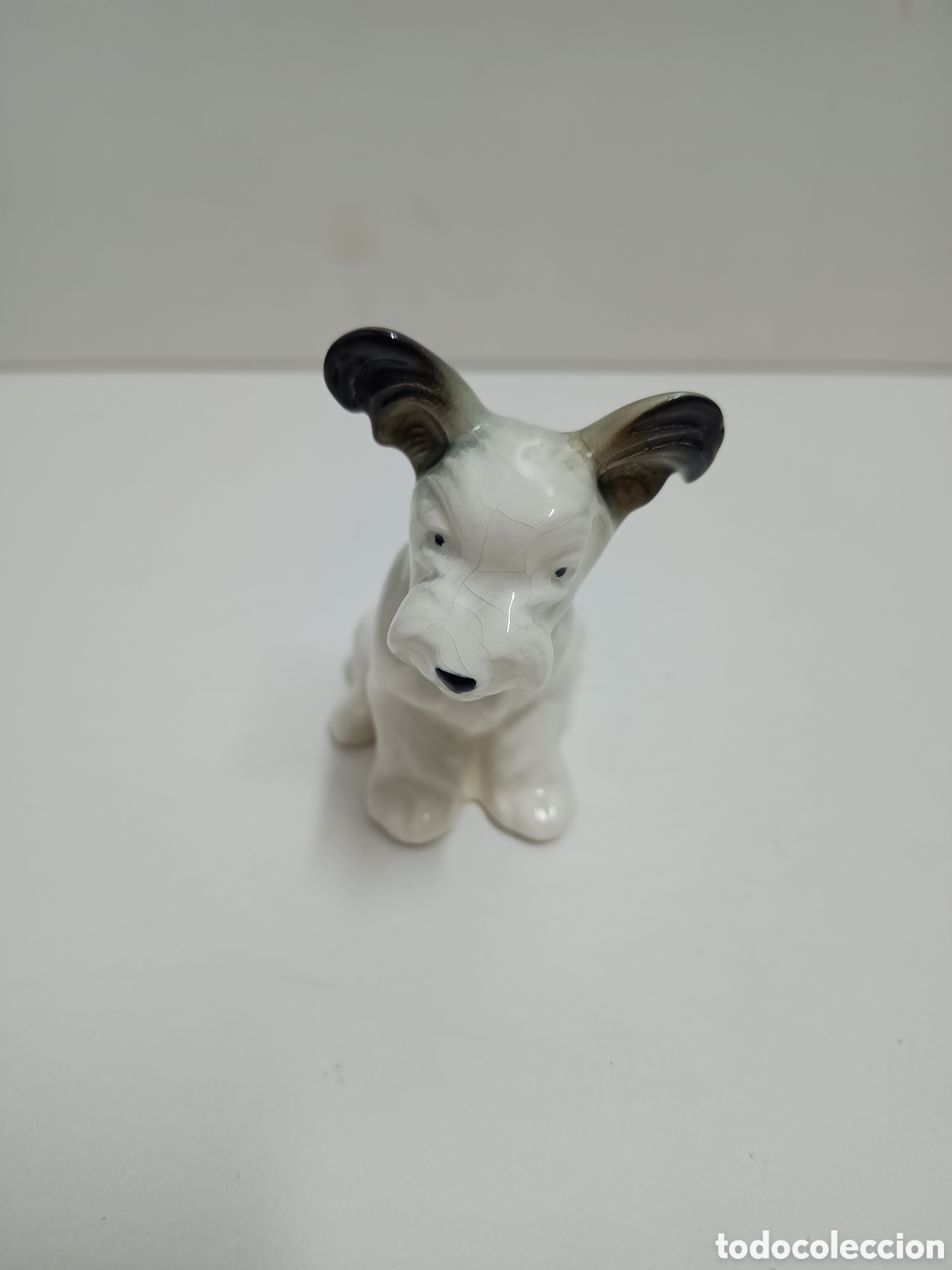 Antig&uuml;edades: 3 PERRITOS TERRIER DE PORCELANA - Foto 9