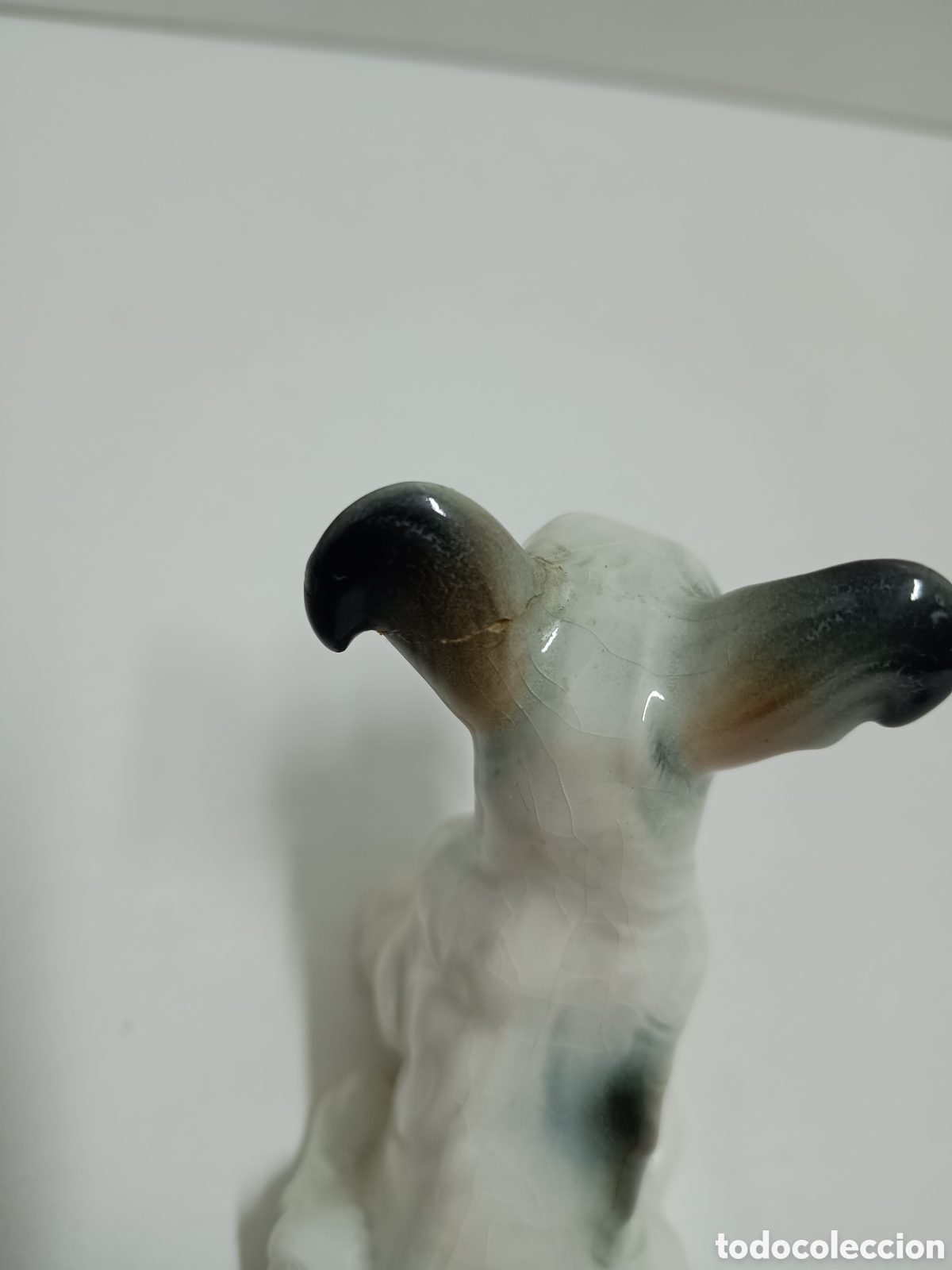 Antig&uuml;edades: 3 PERRITOS TERRIER DE PORCELANA - Foto 13