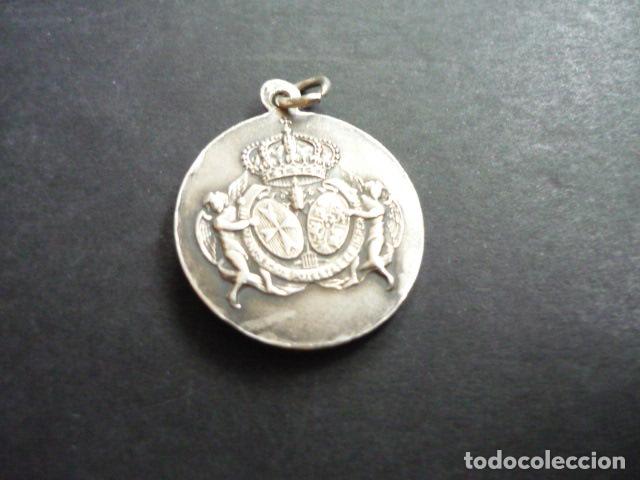 Antig&uuml;edades: MEDALLA EN PLATA JESUS DEL GRAN PODER SEVILLA 2 CM DIAMETRO - Foto 2
