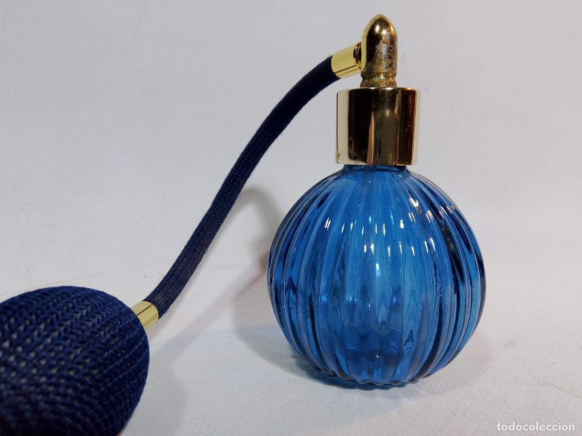 Antig&uuml;edades: antiguo perfumero de cristal - Foto 2