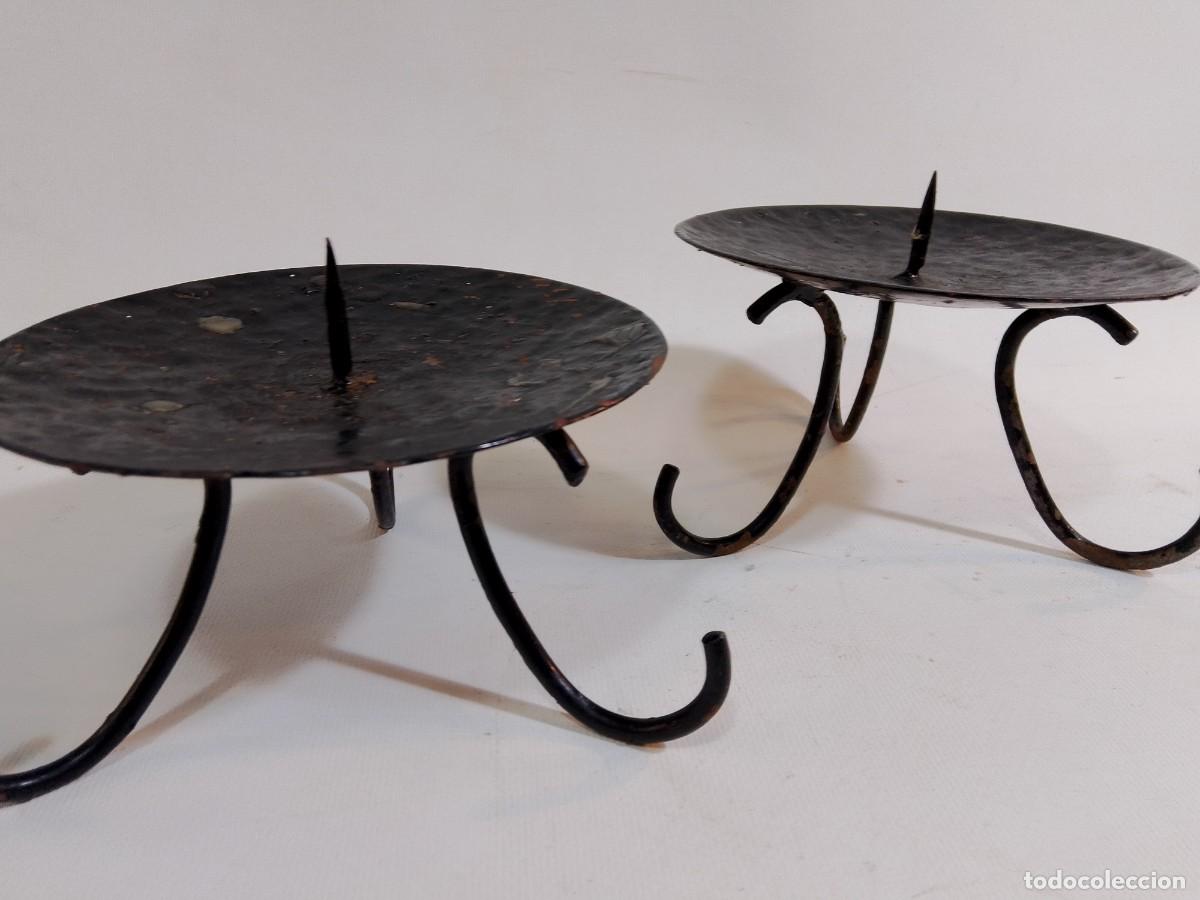 Antig&uuml;edades: candelabros de forja - - Foto 2