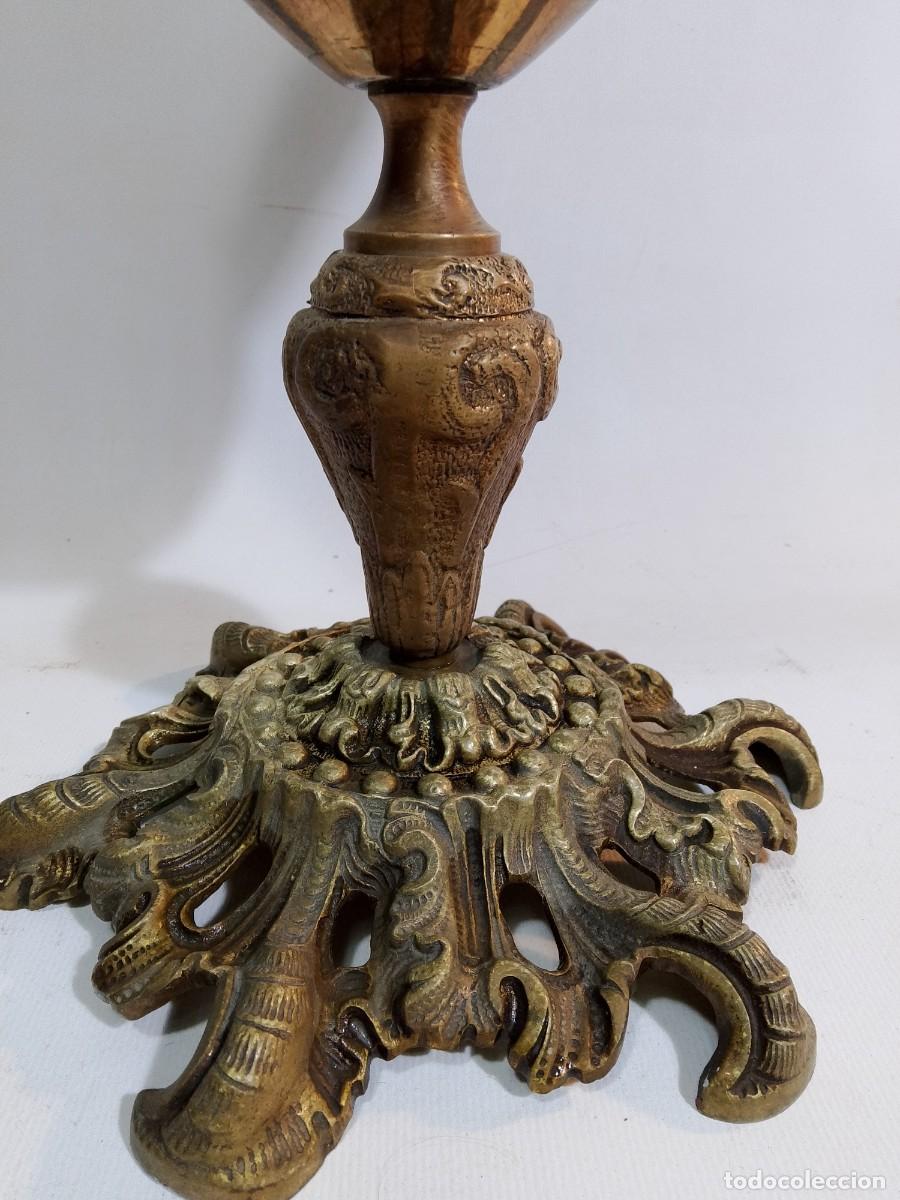 Antig&uuml;edades: lampara de mesa MANISES- - Foto 4