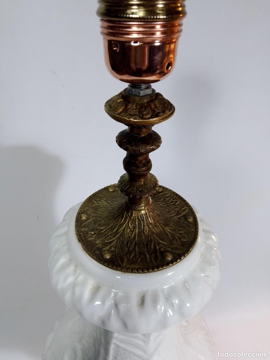 Antig&uuml;edades: lampara de mesa MANISES- - Foto 5