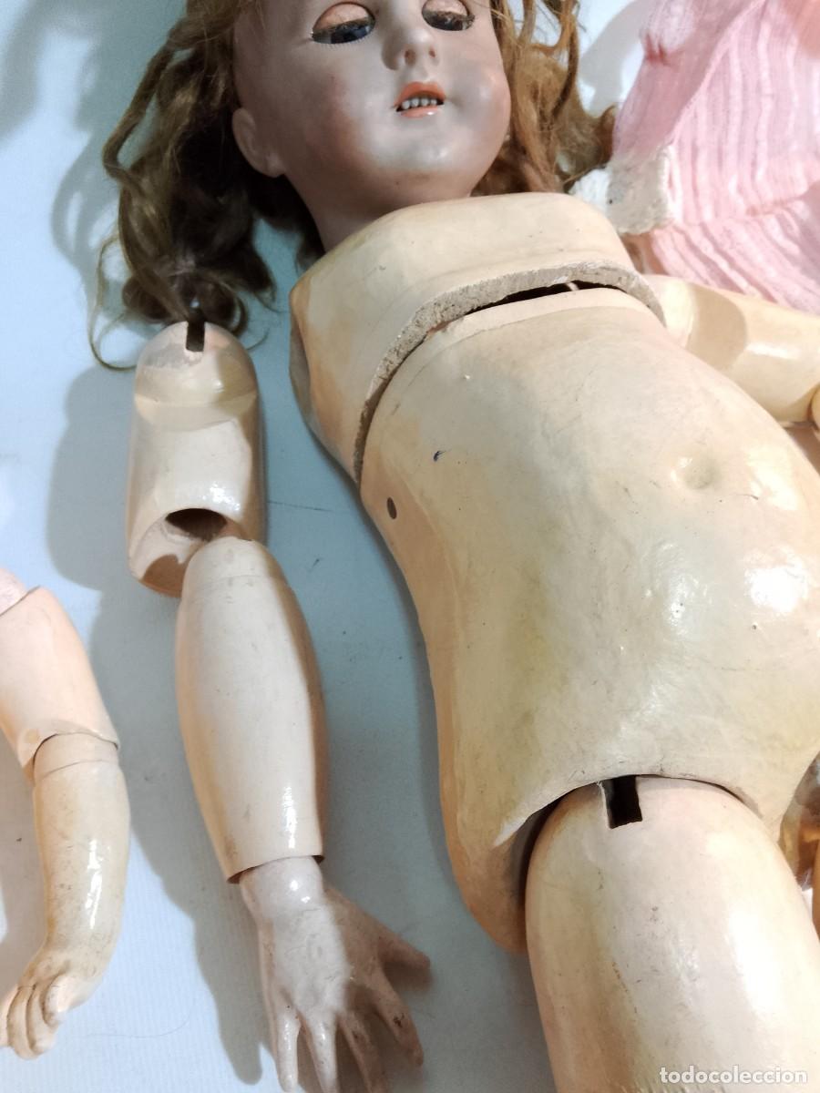 Antig&uuml;edades: CONJUNTO DE MU&Ntilde;ECAS DE PORCELANA- - Foto 5