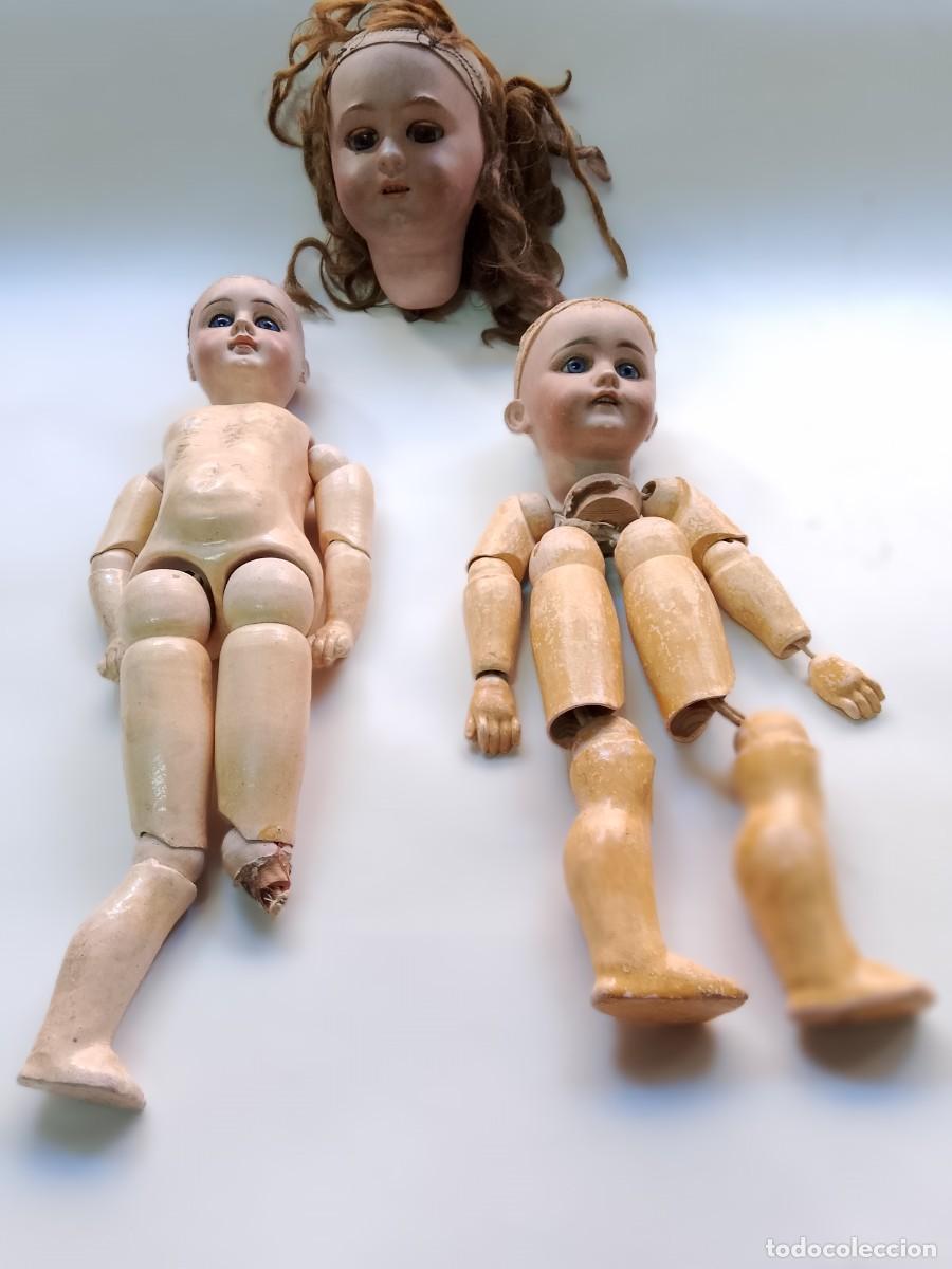 Antig&uuml;edades: CONJUNTO DE MU&Ntilde;ECAS DE PORCELANA- - Foto 17