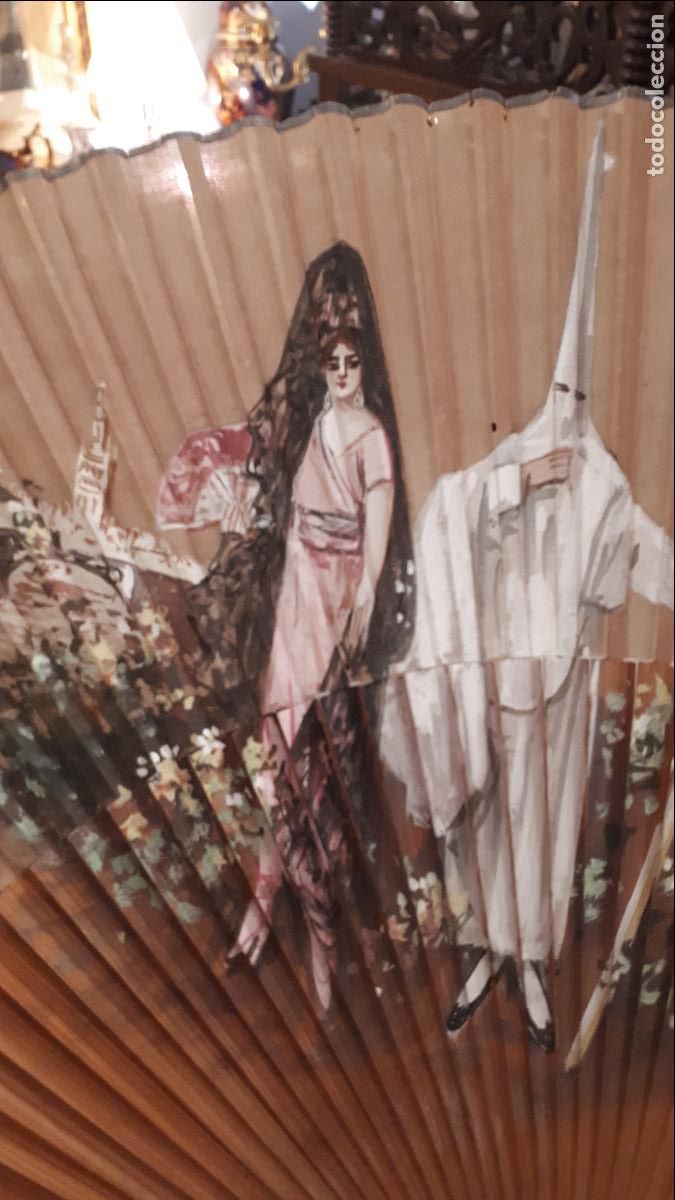 Antig&uuml;edades: ABANICO DE SEMANA SANTA DE SEVILLA - Foto 4