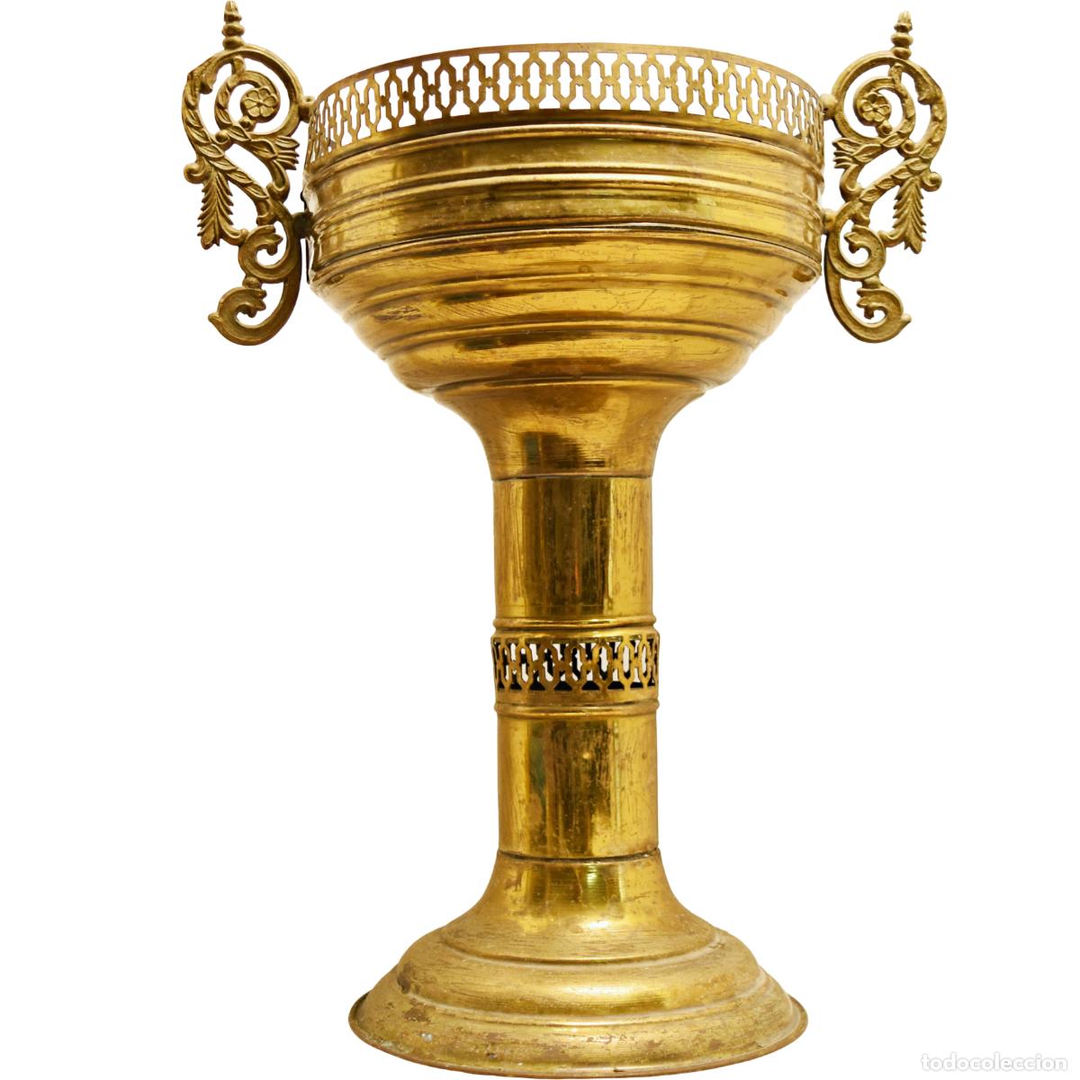 Antig&uuml;edades: Copa ornamental jardinera - 52 cm - Foto 1
