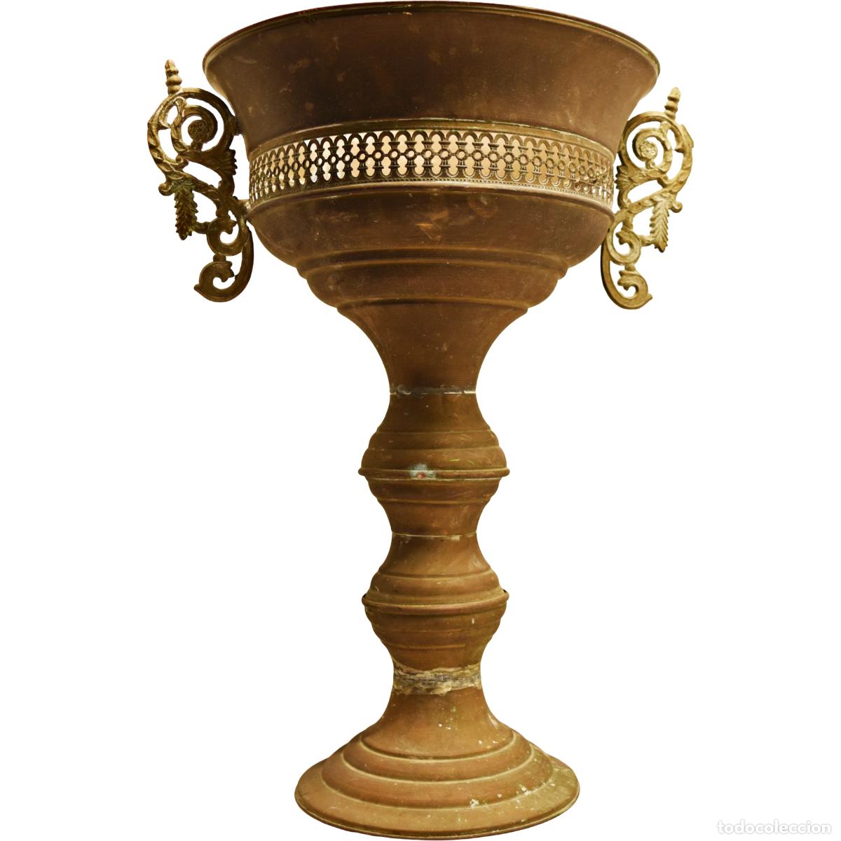 Antig&uuml;edades: Copa ornamental jardinera - 51 cm - Foto 2