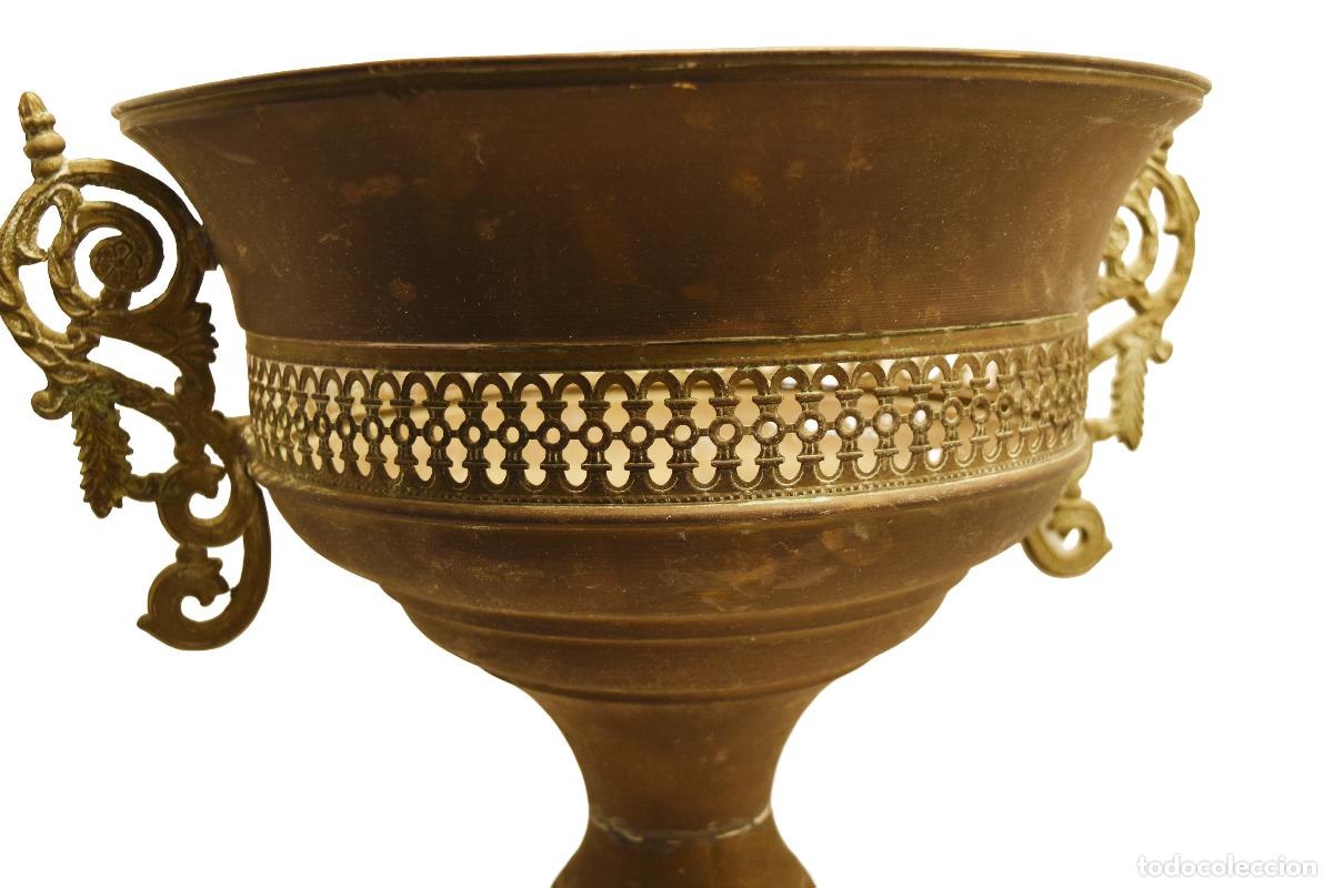 Antig&uuml;edades: Copa ornamental jardinera - 51 cm - Foto 3