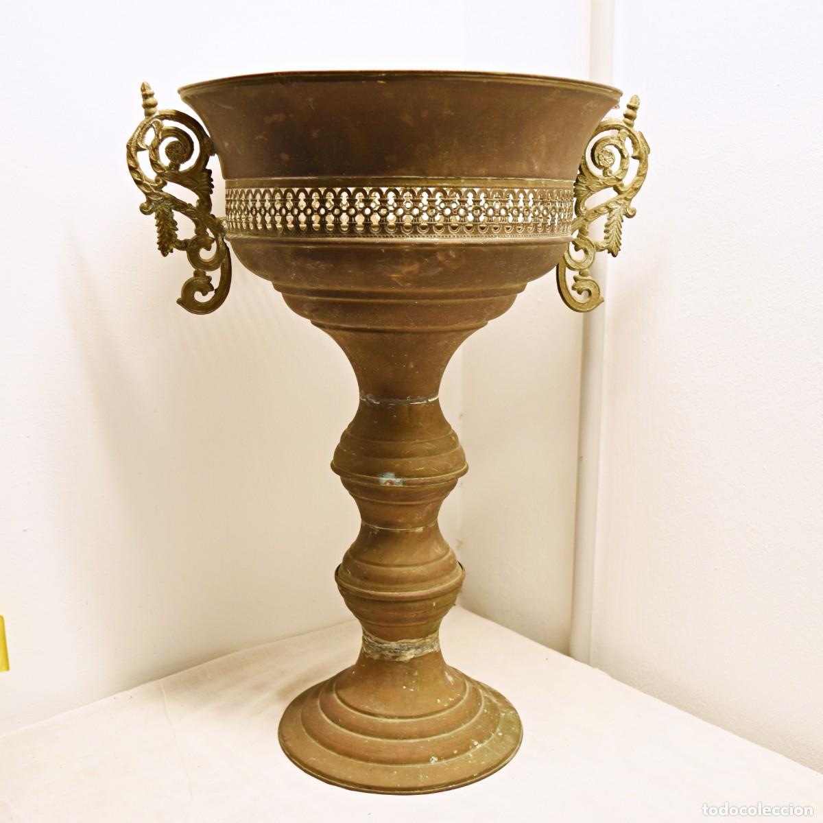 Antig&uuml;edades: Copa ornamental jardinera - 51 cm - Foto 6