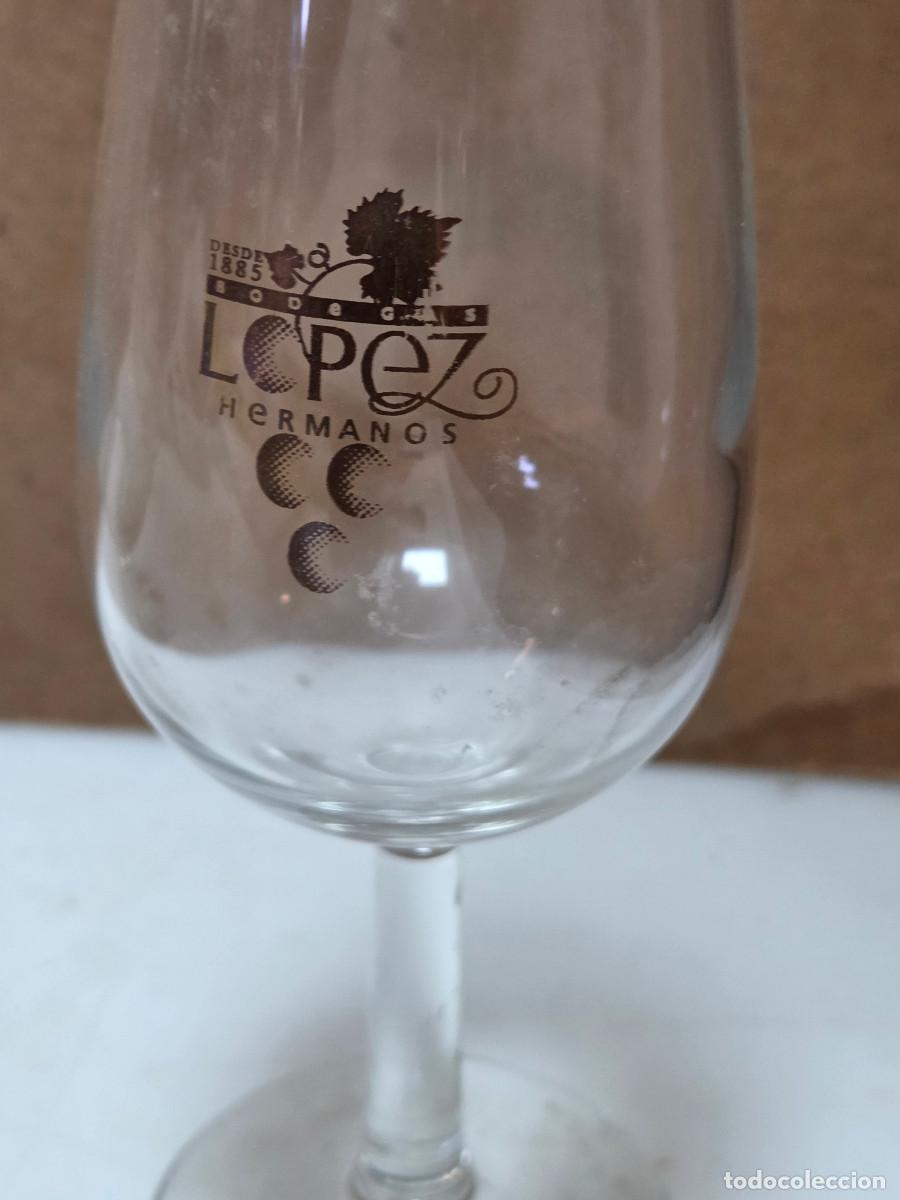 Antig&uuml;edades: 3 copas de cristal vintage - Foto 2