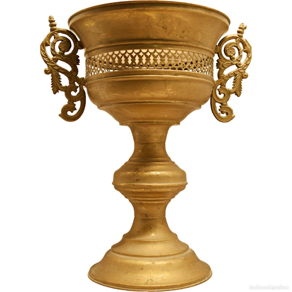 Antig&uuml;edades: Copa ornamental jardinera - 40,5 cm - Foto 1