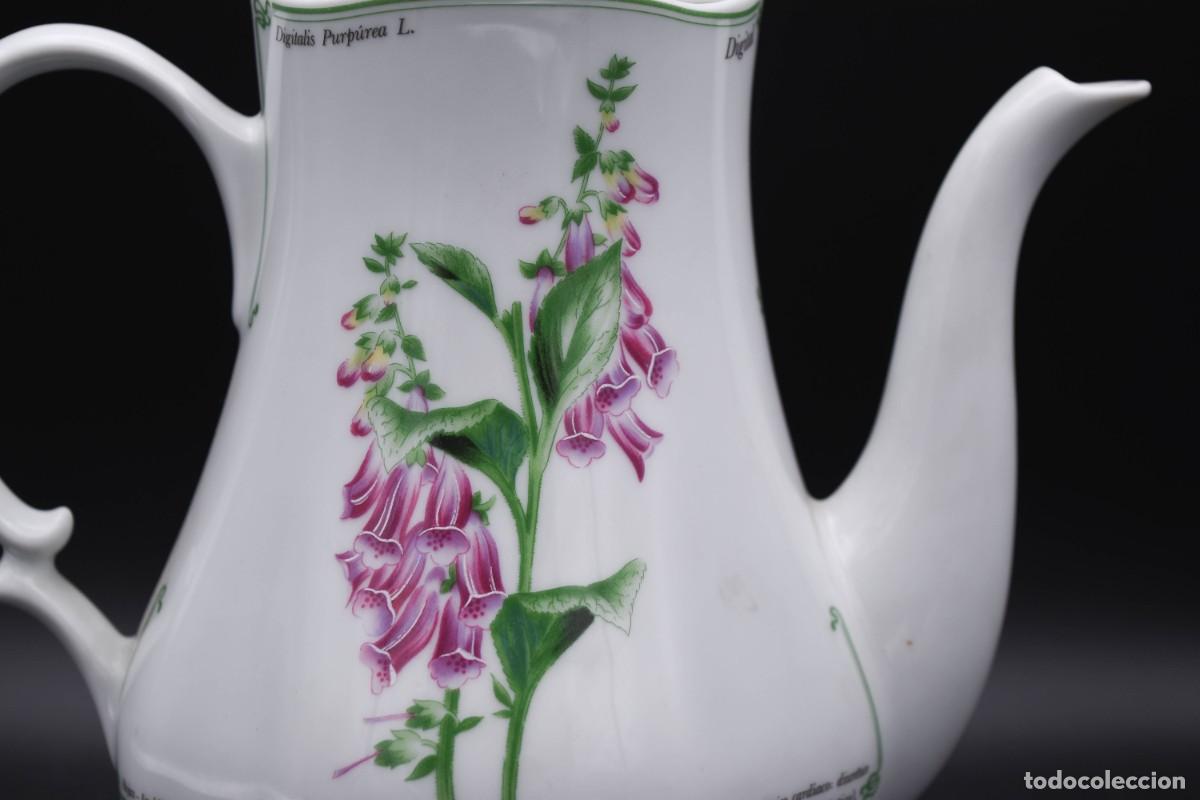 Antig&uuml;edades: Tetera de porcelana - Flora - Foto 4