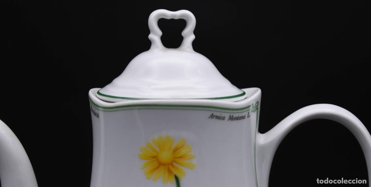 Antig&uuml;edades: Tetera de porcelana - Flora - Foto 6