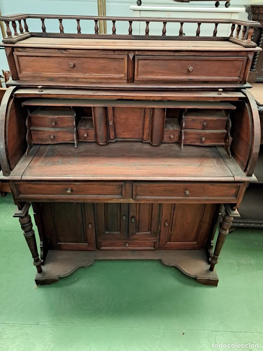 Antig&uuml;edades: buros o escritorios de epoca - Foto 4
