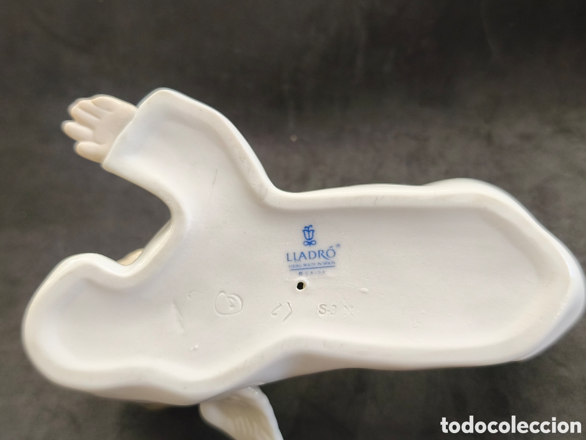 Antig&uuml;edades: Figura &Aacute;ngel de lladro 14cm - Foto 3