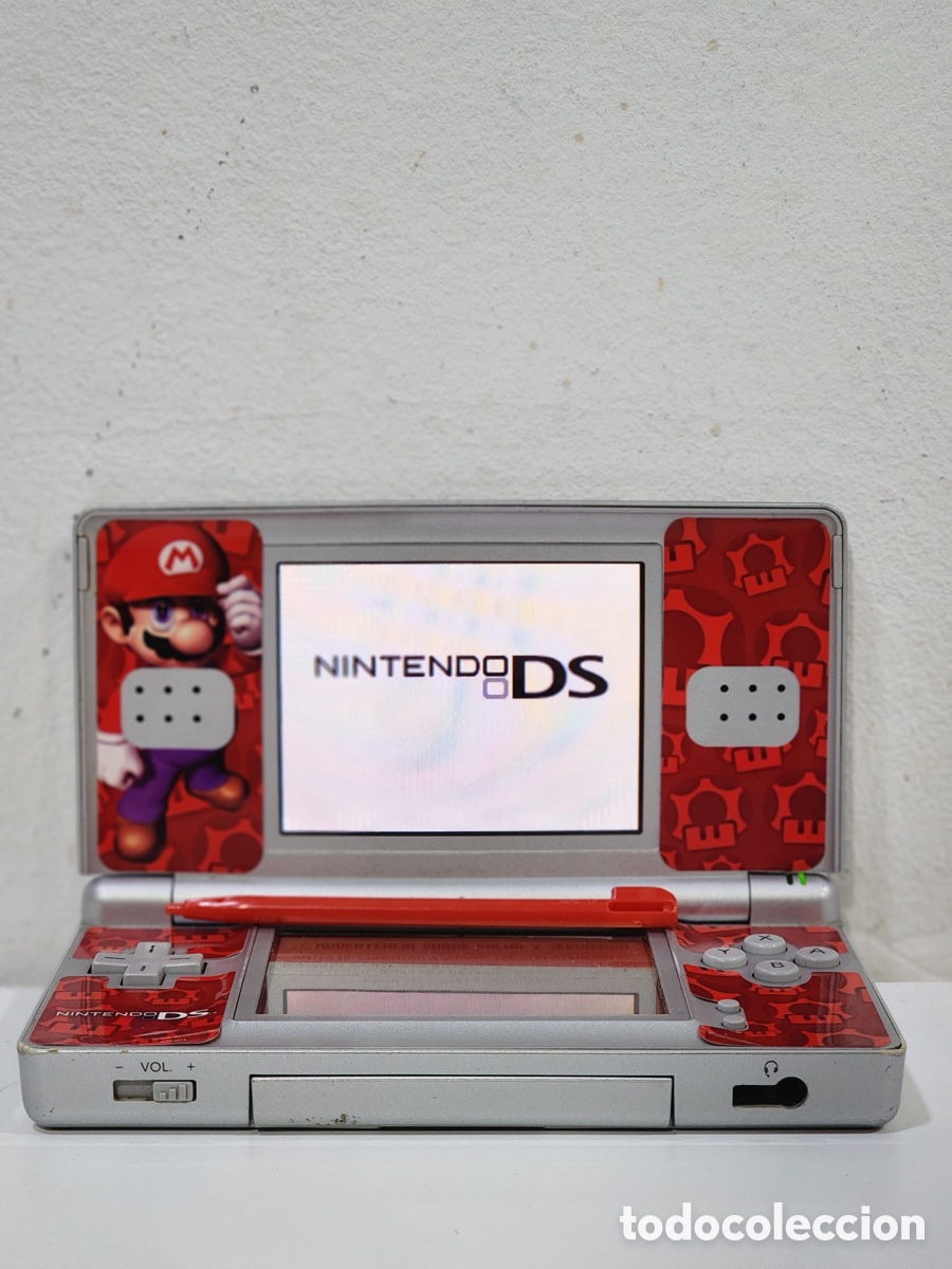 Antig&uuml;edades: Nintendo DS Lite Gris Pack Completo + Juego - Foto 2