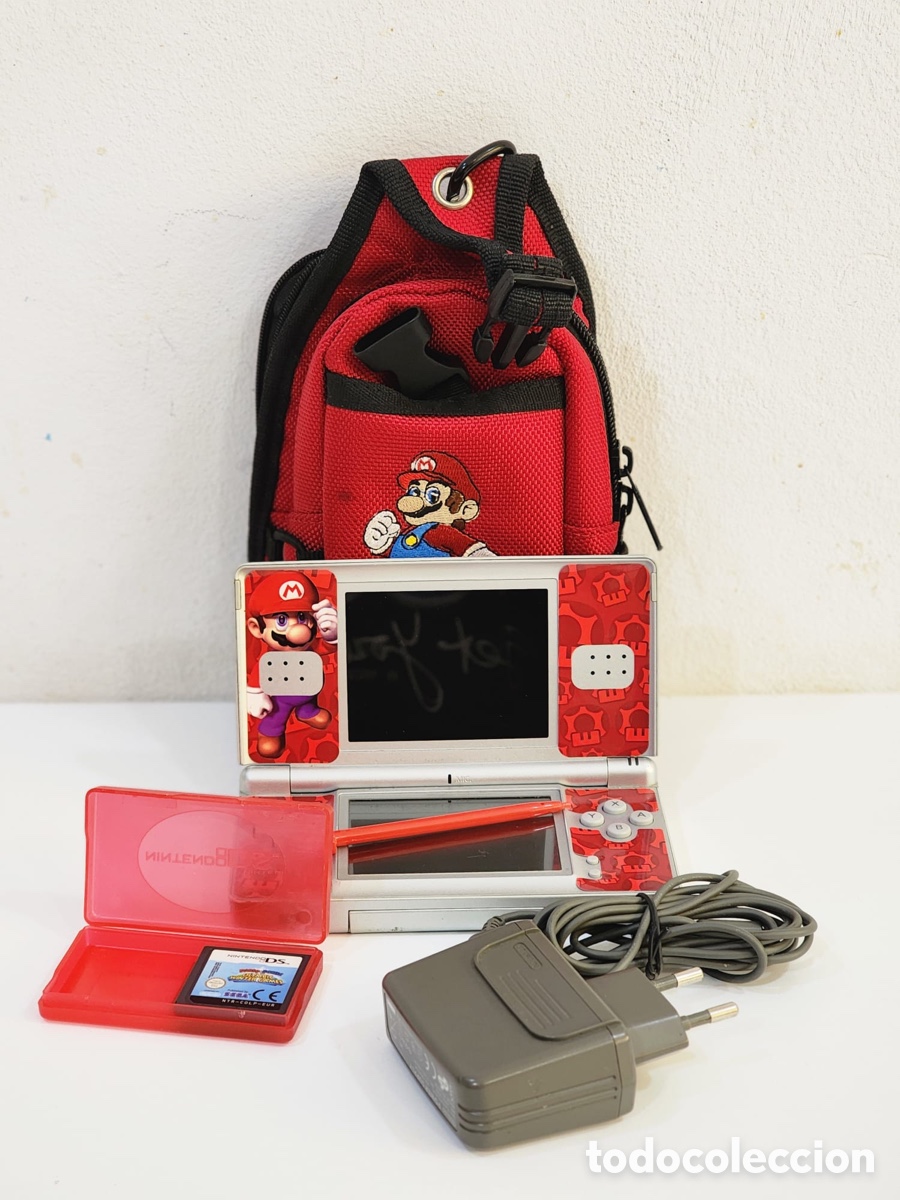 Antig&uuml;edades: Nintendo DS Lite Gris Pack Completo + Juego - Foto 1