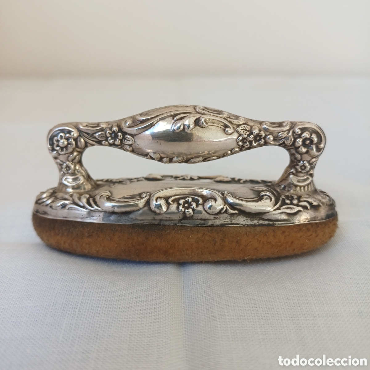 Antig&uuml;edades: Antique Sterling Silver Nail Buffer - Alfred Ambrose Wall 1908 - Foto 1