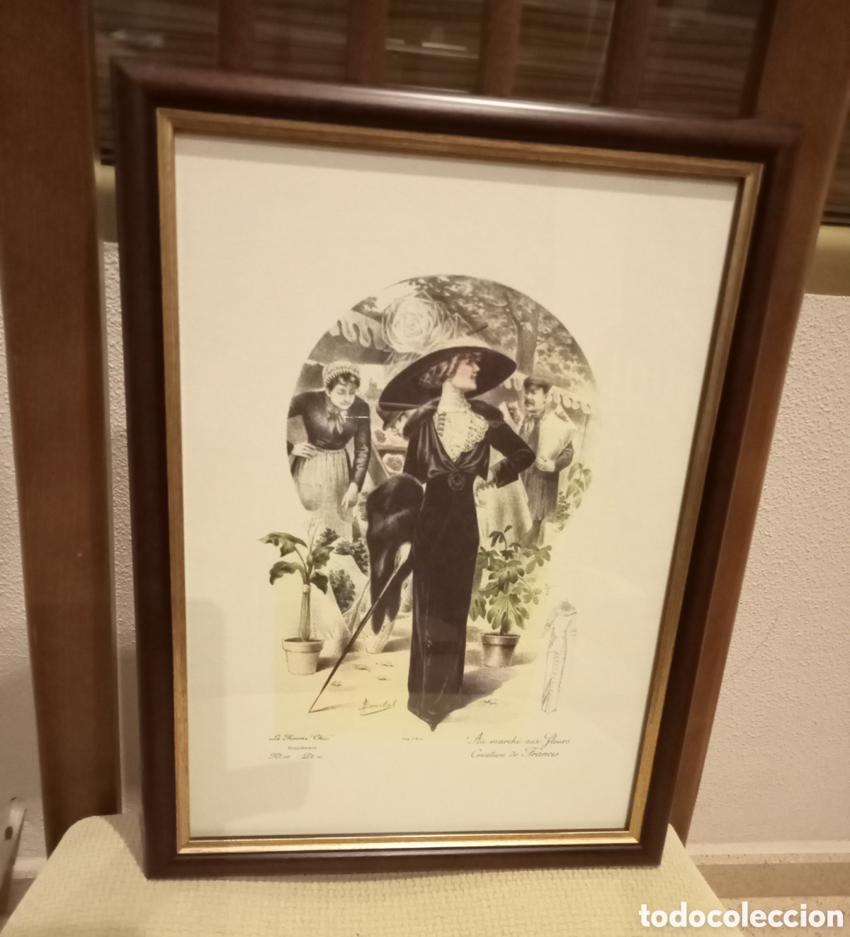 Antig&uuml;edades: 2 cuadros art. Deco. - Foto 2