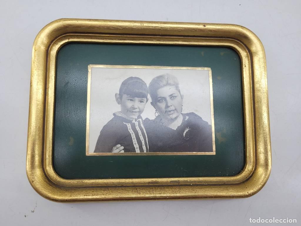 Antig&uuml;edades: MARCO ANTIGUO DORADO - Foto 1