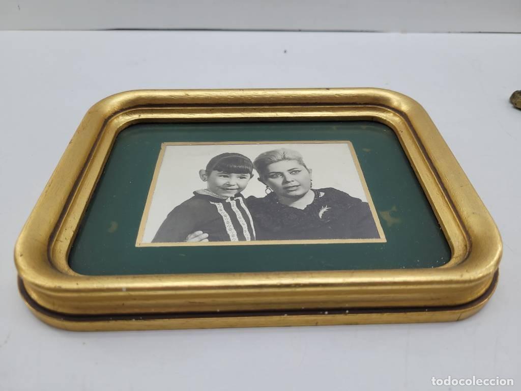 Antig&uuml;edades: MARCO ANTIGUO DORADO - Foto 2