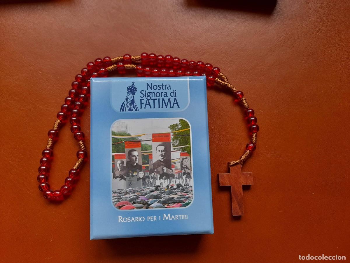 Antig&uuml;edades: Rosario de los Martires con su caja - Foto 1