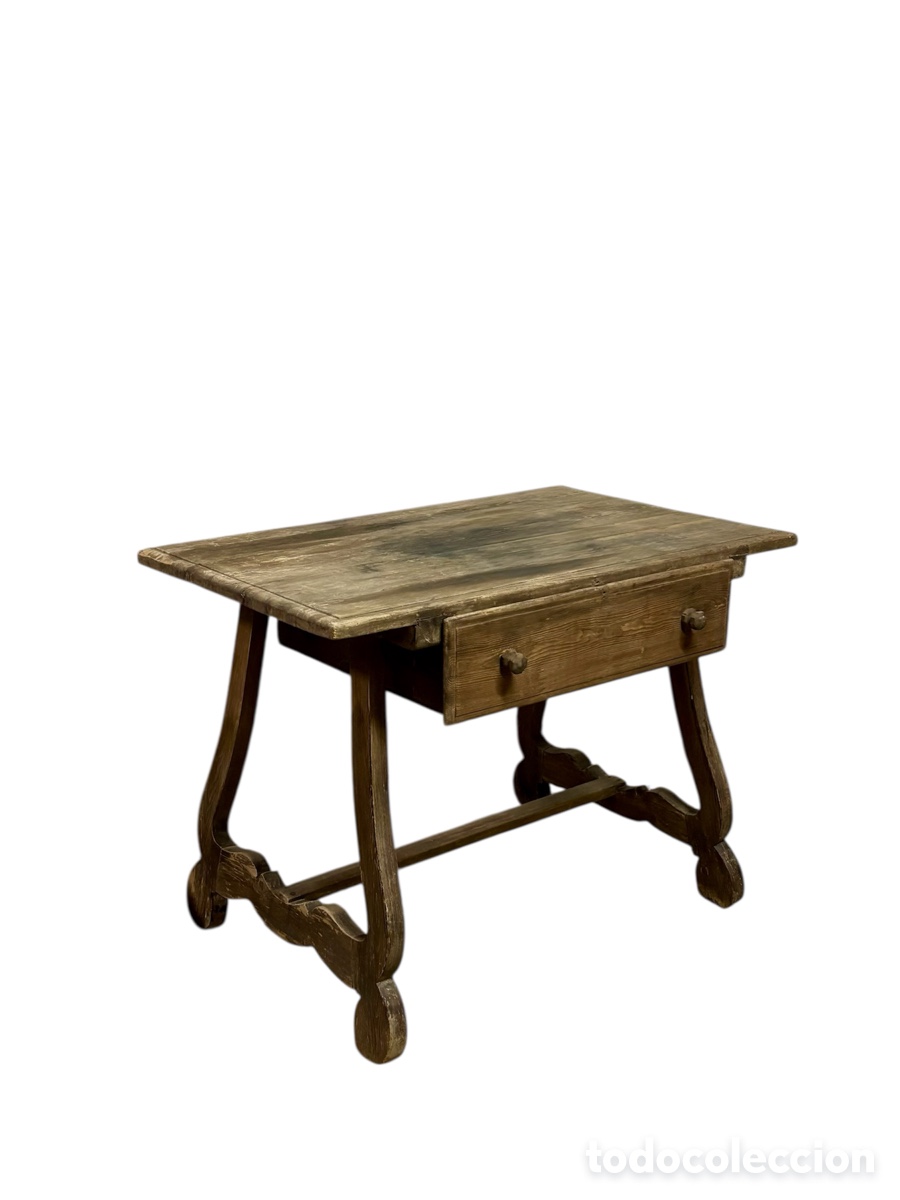 Antig&uuml;edades: Mesa r&uacute;stica catalana Circa 1.850. - Foto 5