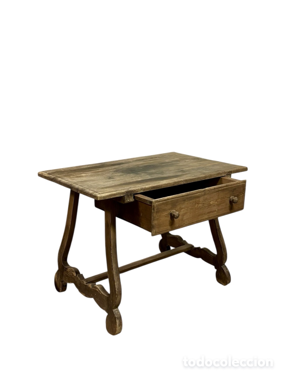 Antig&uuml;edades: Mesa r&uacute;stica catalana Circa 1.850. - Foto 6