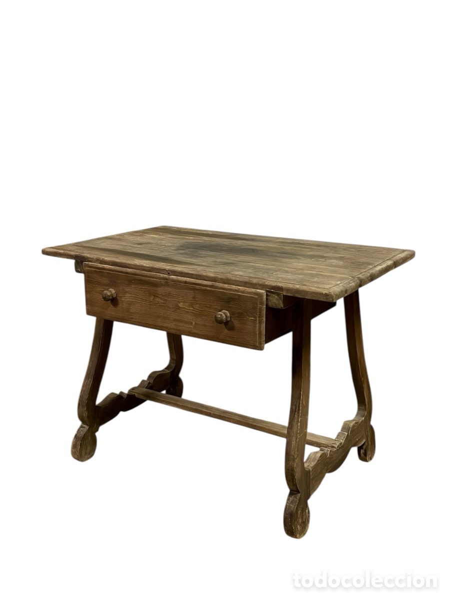 Antig&uuml;edades: Mesa r&uacute;stica catalana Circa 1.850. - Foto 1