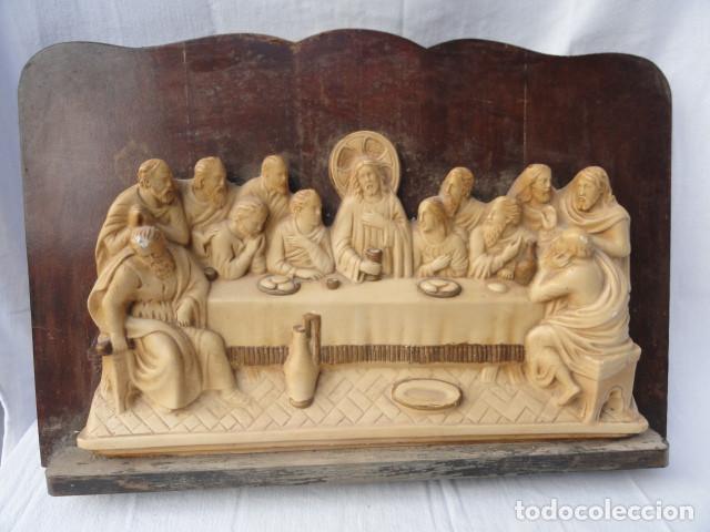 Antig&uuml;edades: PLAF&Oacute;N DE YESO SANTA CENA. - Foto 1