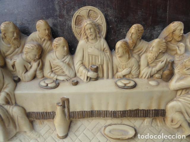 Antig&uuml;edades: PLAF&Oacute;N DE YESO SANTA CENA. - Foto 2