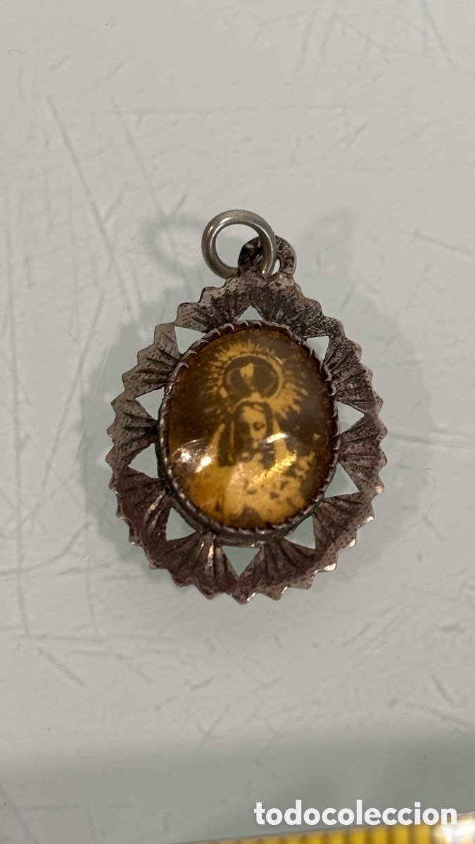 Antig&uuml;edades: Antiguo Colgate Virgen Mar&iacute;a - Foto 2