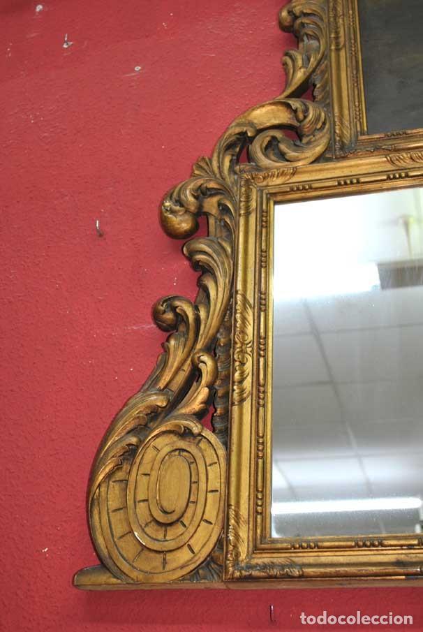 Antig&uuml;edades: ESPEJO TRUMEAU BODEG&Oacute;N FLORES - Foto 5