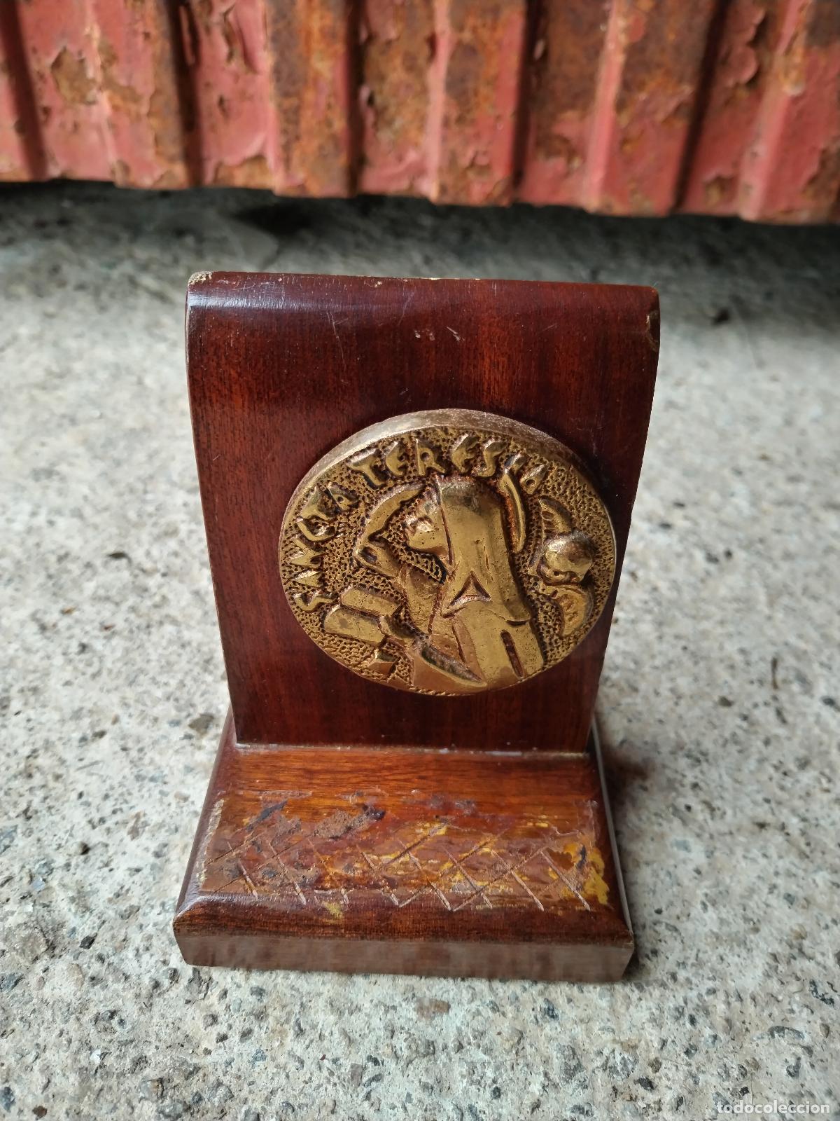 Antig&uuml;edades: santa teresa metopa de bronce - c183 - Foto 6