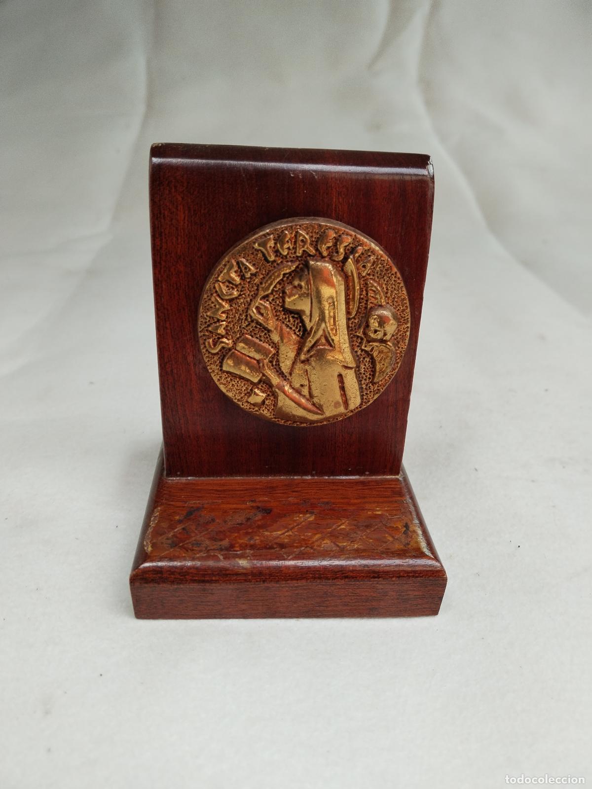 Antig&uuml;edades: santa teresa metopa de bronce - c183 - Foto 1